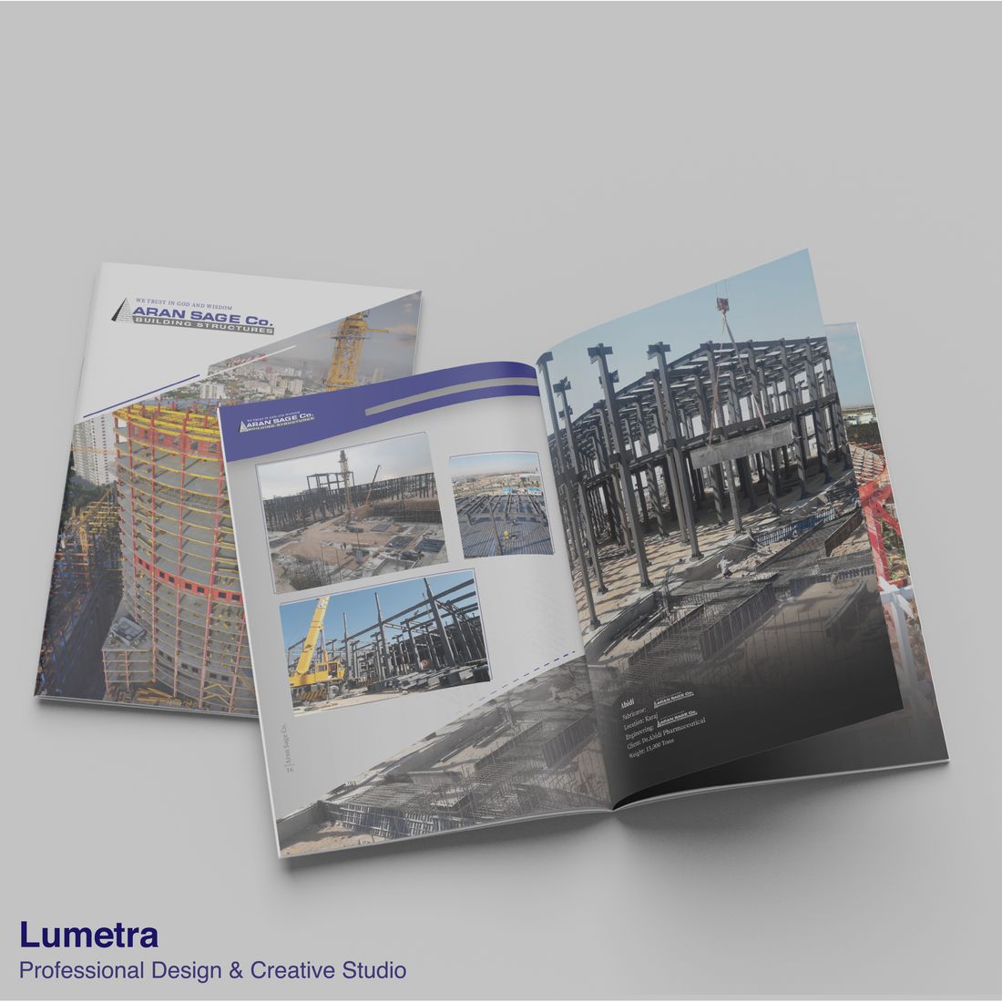 Catalog design for AranSage Co.